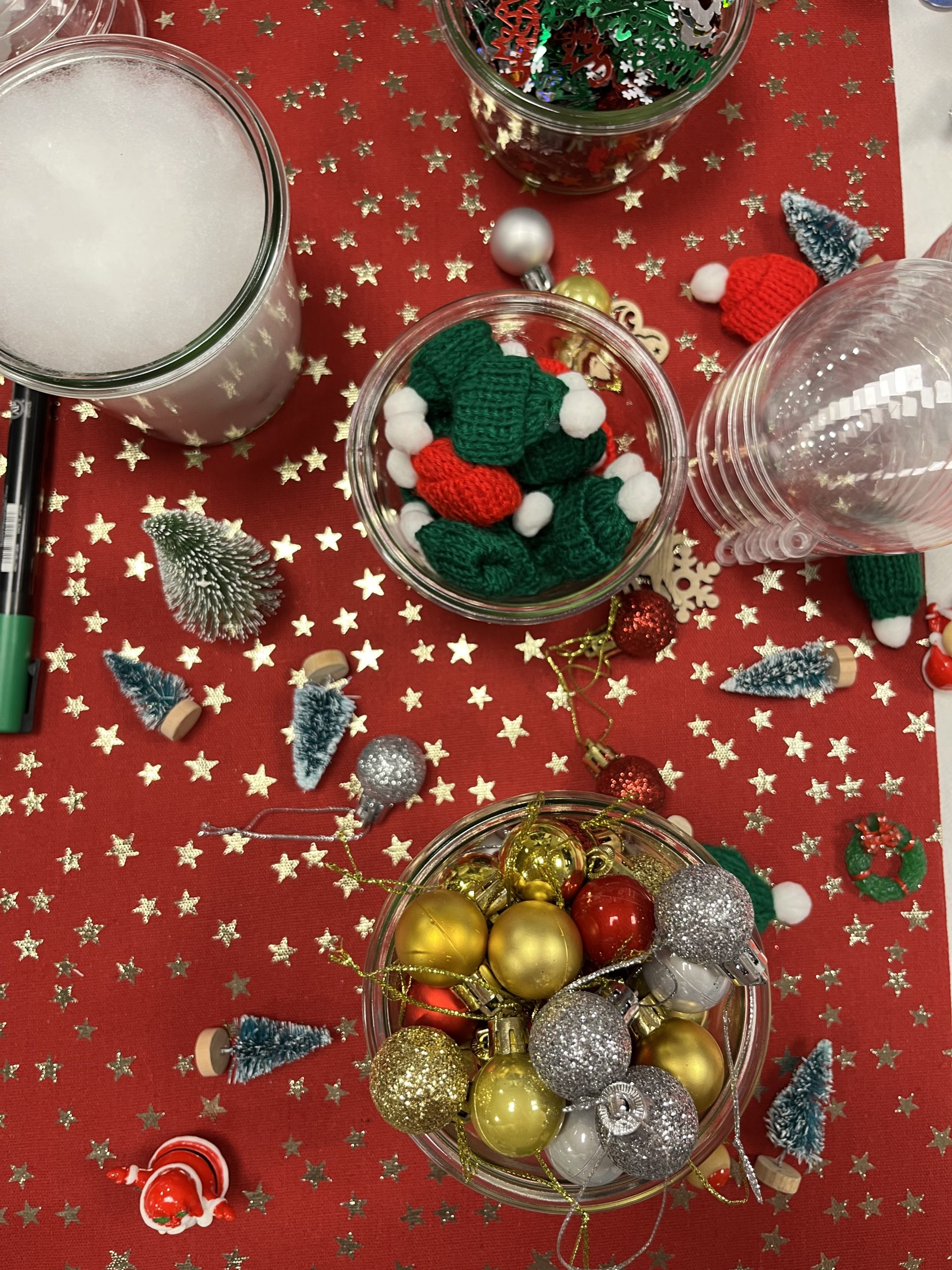 Arbre de noël Activité création boules de noël